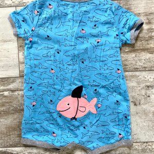 Adorable Shark Romper